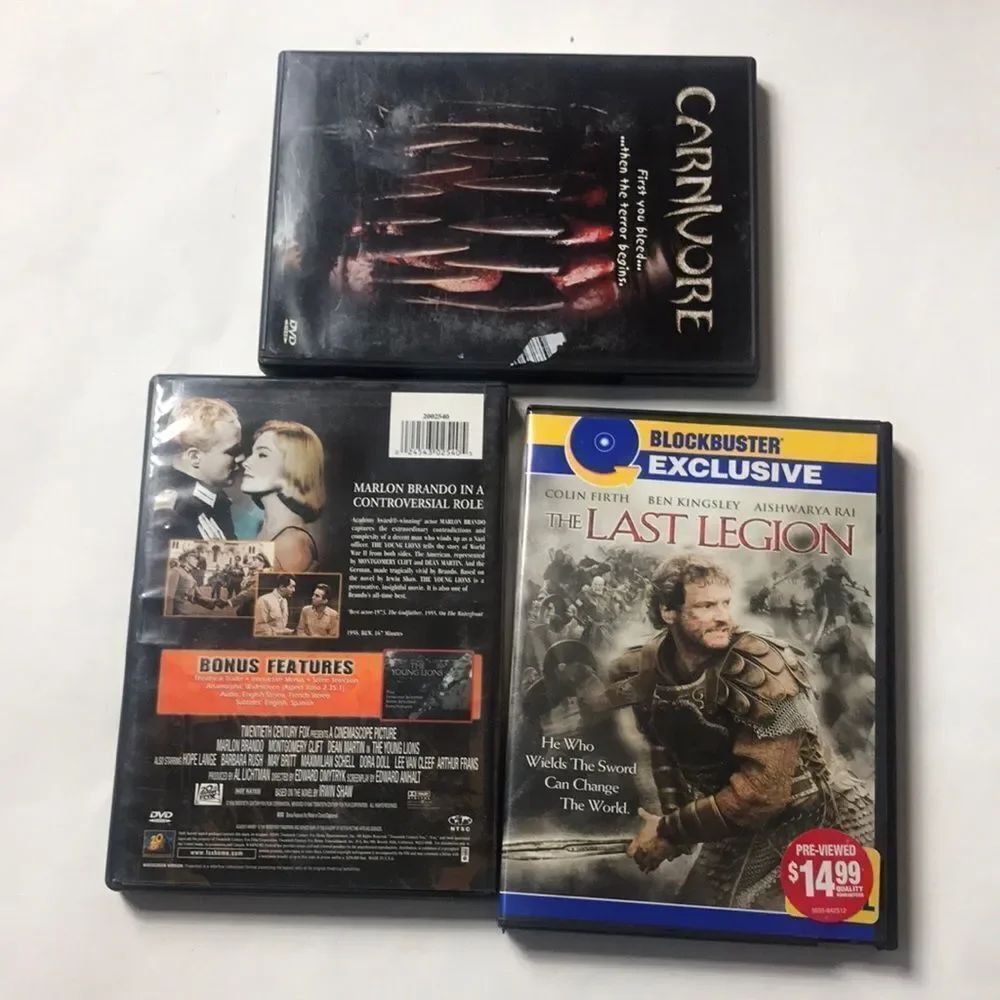 3,PS DVD THE YOUNGLIONS THE LAST LEGION